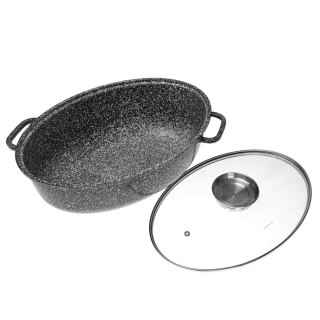 Brytfanna ceramiczna z pokrywą 8 l Klausberg KB-7366
