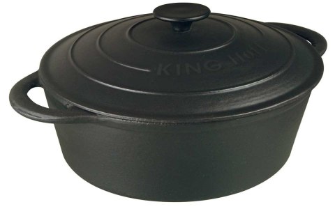 Brytfanna żeliwna z pokrywą 4,5 l Kinghoff KH-2255