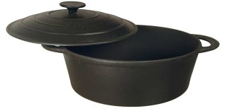 Brytfanna żeliwna z pokrywą 4,5 l Kinghoff KH-2255