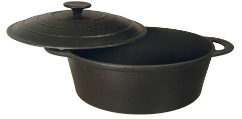 Brytfanna żeliwna z pokrywą 4,5 l Kinghoff KH-2255