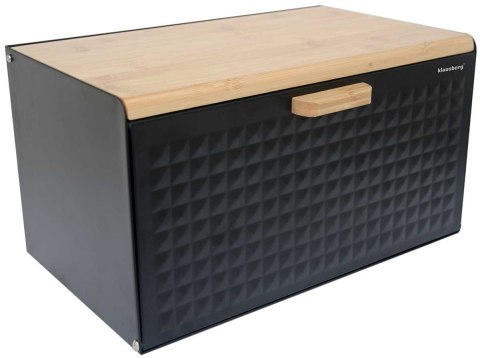 Chlebak dwustronny Klausberg KB-7425 czarny mat