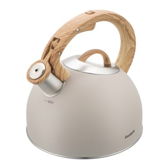Czajnik z gwizdkiem Klausberg KB-7913 2,5L Beżowy