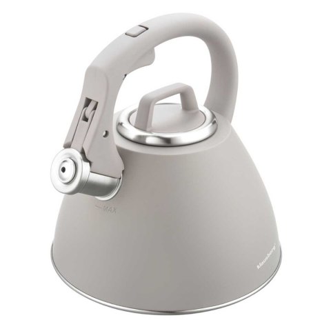 Czajnik z gwizdkiem Klausberg KB-7953 2,5L Latte
