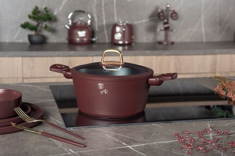 Garnek z pokrywką 30cm BerlingerHaus Leonardo Collection BH-8043