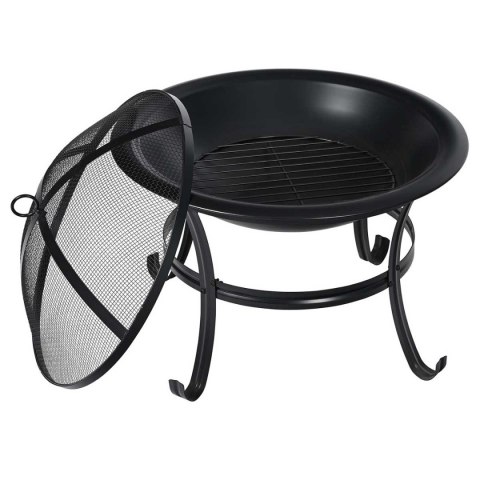 Palenisko ogrodowe 54 cm z pokrywą Kinghoff KH-2030