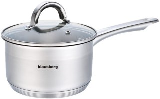 Rondelek ze stali nierdzewnej 1,5 l z pokrywką Klausberg KB-7133 16 cm