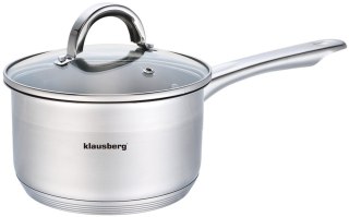 Rondelek ze stali nierdzewnej 2,1 l z pokrywką Klausberg KB-7134 18 cm
