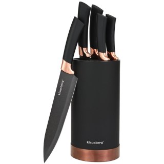 Zestaw noży kuchennych Klausberg KB-7614 5 noży w bloku