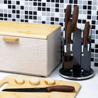 Zestaw noży kuchennych Klausberg KB-7615 5 noży w obrotowym stojaku